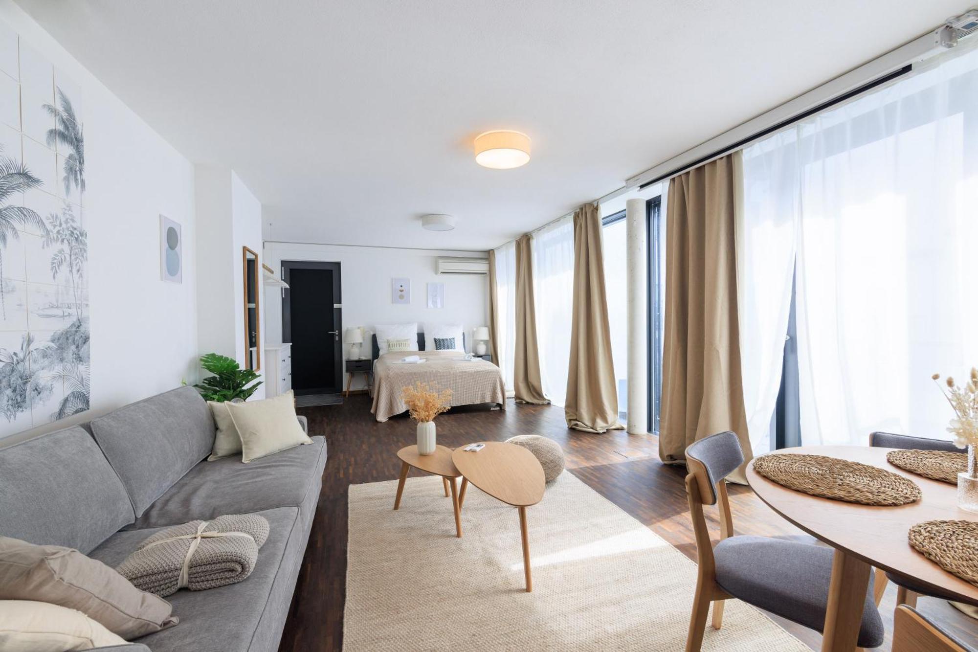 Global Living - Design Apartment I Rathausplatz I Kitchen I Augusta Esterno foto